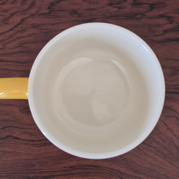 Vintage Yellow Winking Emoji Face Mug - Picture 3 of 5